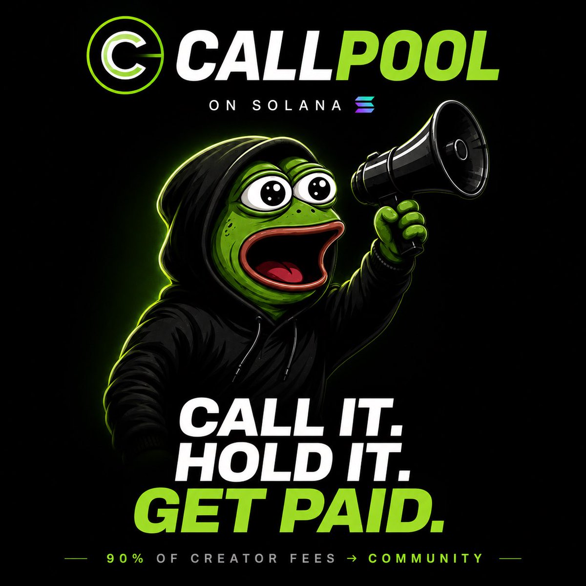 Michael1598112's tweet photo. @eth_exy 📞 CALL IT. HOLD IT. GET YOUR SHARE. 💰
$CALLPOOL sends 90% of creator fees to the daily caller pool.
Low MC. Real mechanism. Still early. 👀🚀

👨‍💻 Dev: @AlphaArtrem 
🌐 https://t.co/f6KMwhoQuH https://t.co/rhj2wnXyCi