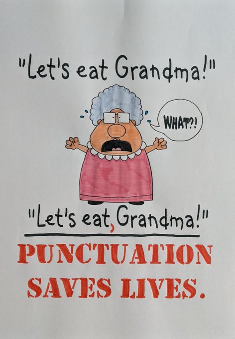 sock82's tweet photo. @lucky_crossm11 @herotimeszero #PunctuationCounts https://t.co/uF7Srpu7gp