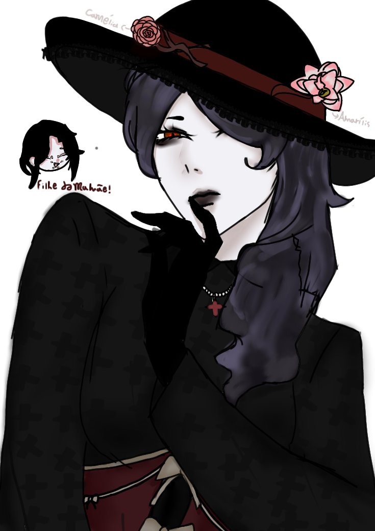 Ravenavampire's tweet photo. Me falaram que sou parecido com minha mãe https://t.co/cxykckv3vz