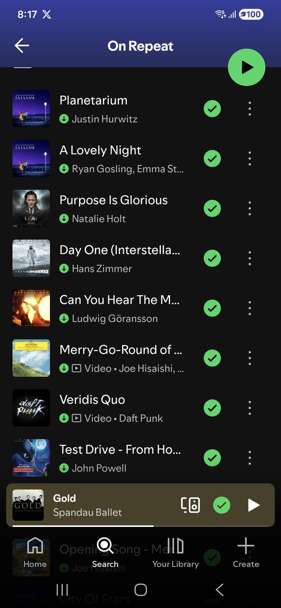 roguesboxd's tweet photo. @Spotify Im only listening to soundtracks im crying😭 https://t.co/cI9ef7fpgk