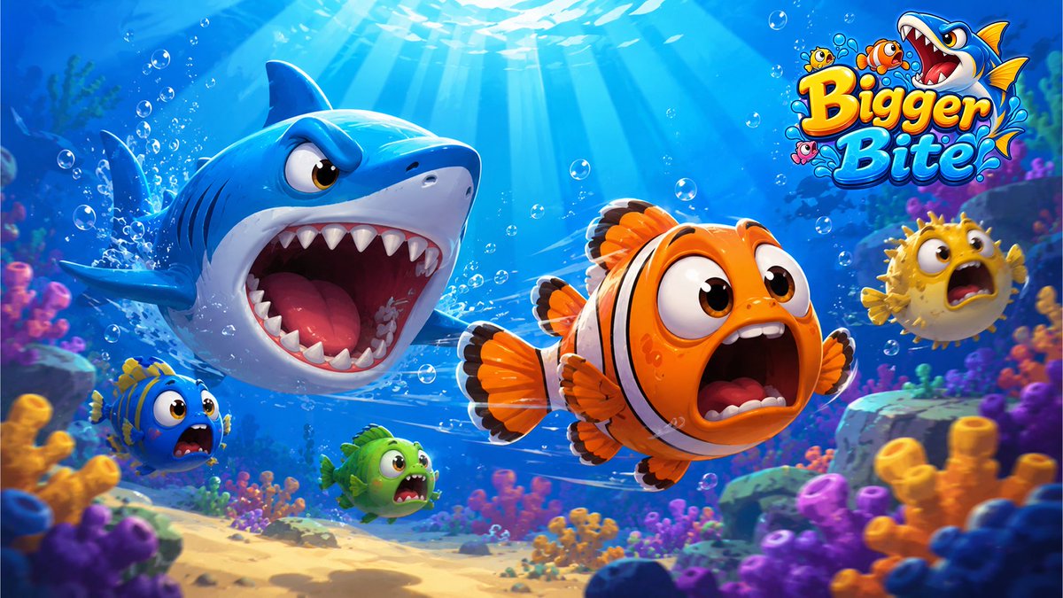 NakamotoGames's tweet photo. 🎮 Big things brewing! NAKA's new game, Bigger Bite, is on its way and shaping up nicely 👀

✅ Gameplay: checked and locked in
🔧 API:  currently in the works, our devs are deep in it 🔌

Every bite gets us closer to launch 

What do YOU want to see in Bigger Bite? Drop your comment!