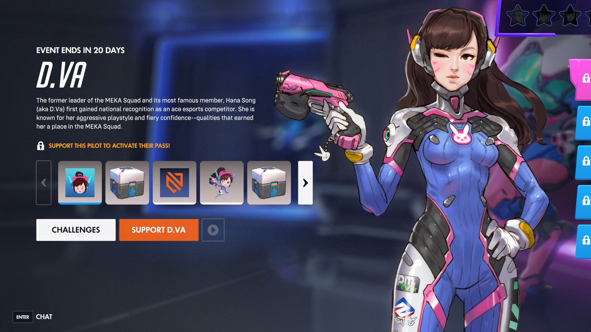 pachidvamari's tweet photo. overwatch 1 dva you will always be famous https://t.co/S5TpFXuypX