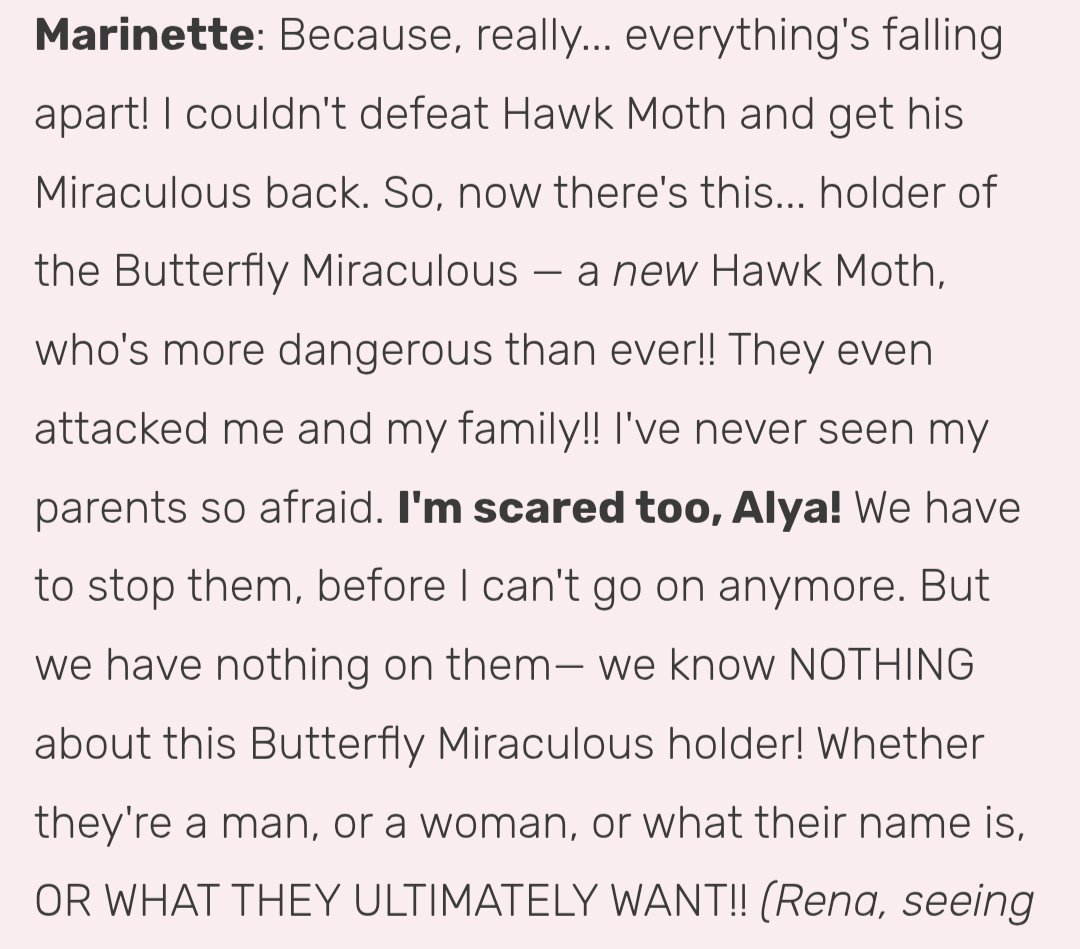 LadyGirlFailure's tweet photo. #mlbspoilers Gabriel walked so that Marinette could run https://t.co/1xMIcMVZsB