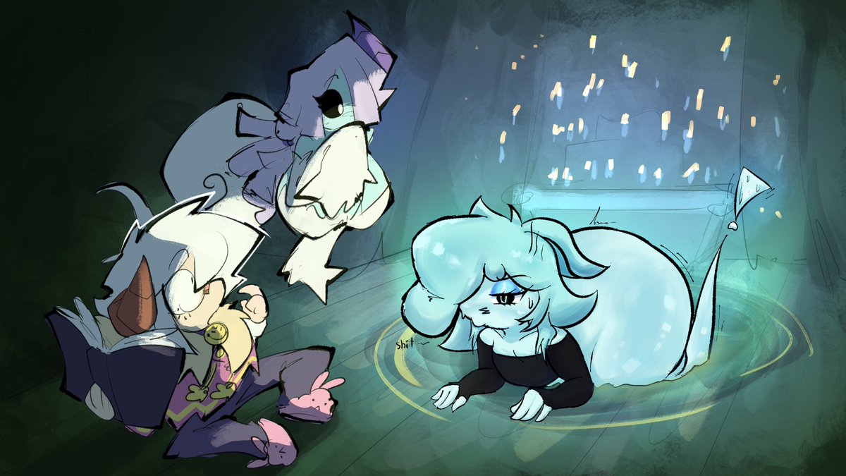 ArklyNSFW802's tweet photo. Ups! Something went wrong with the ritual

It looks like Kamorie is stuck in the portal... https://t.co/oH1WfEjqbZ
