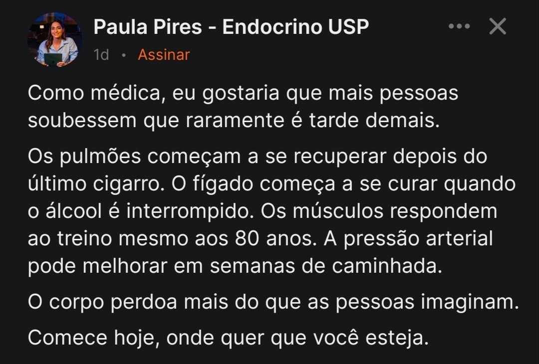 tantoenada's tweet photo. Sempre é tempo de começar. https://t.co/NF5VZ2CGXI