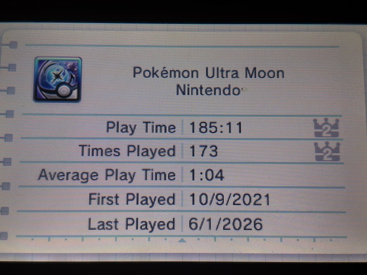 Cuill_flyte's tweet photo. So it turns out getting 50 full odds soft reset shinies across two 3DS’s takes a lotta time lmao https://t.co/4zpsA5Wlgy