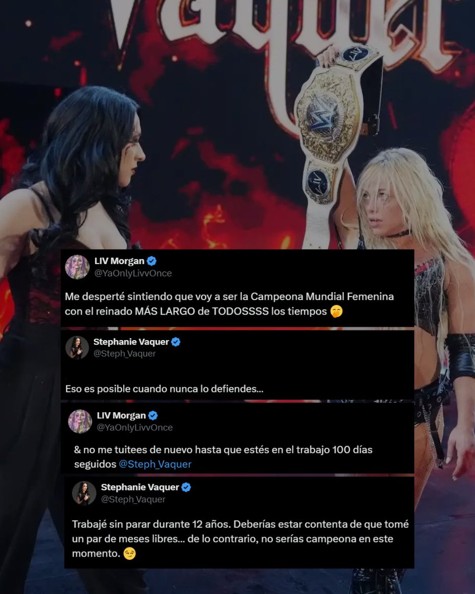 TIMWrestling's tweet photo. La primera Stephanie Vaquer sigue domando a la pelo choclo sobrevalorada.

Dome Stephanie Dome 🔥♈ https://t.co/ExgwnSLUyf