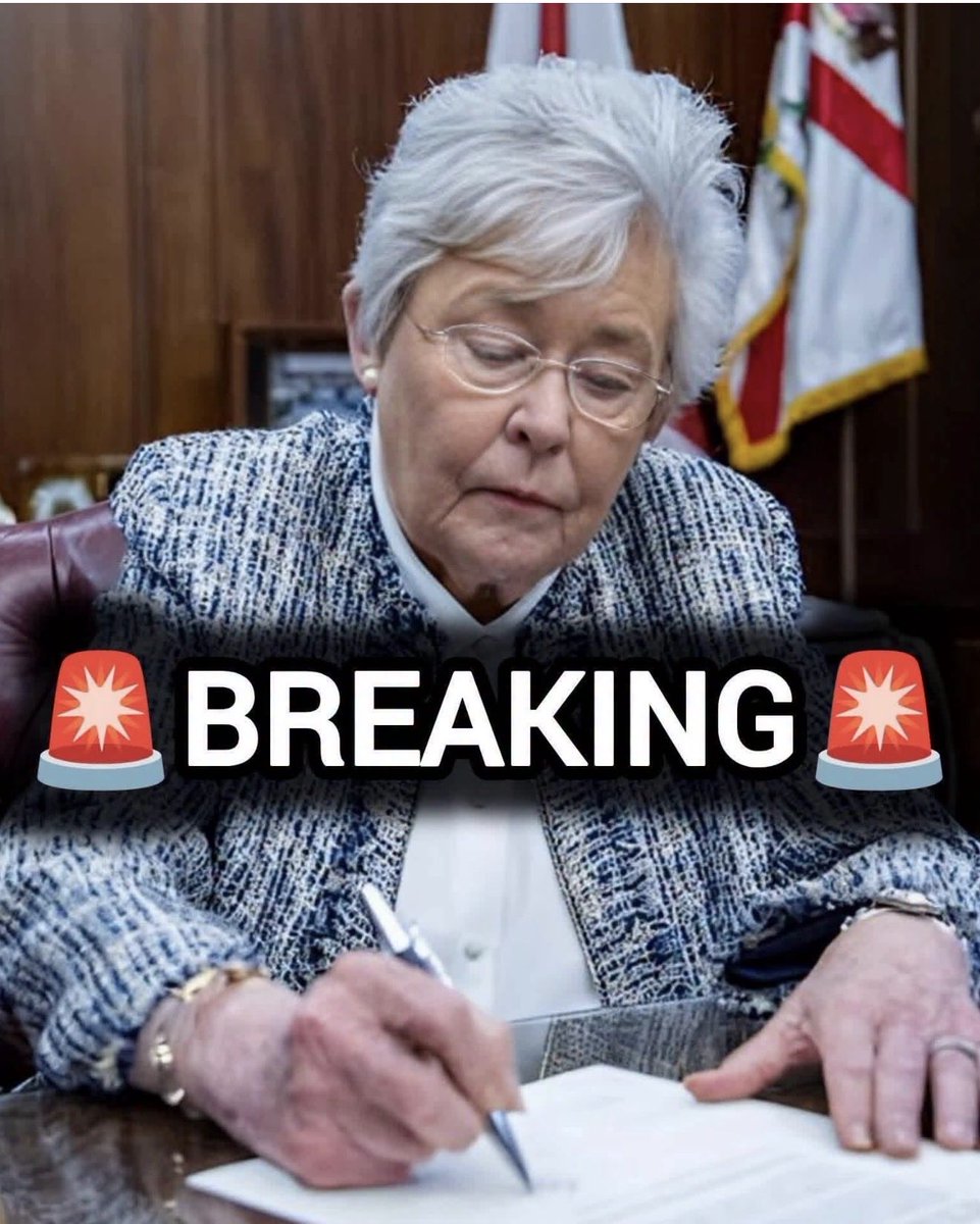 eagameover's tweet photo. 🚨BREAKING: Alabama Governor Kay Ivey has signed a new law allowing the death penalty for the rape and torture of a child!

Major cleanse !!!
The world is full of pedophiles.
Bravo. 👏🏼 https://t.co/R83Sr8Pru7