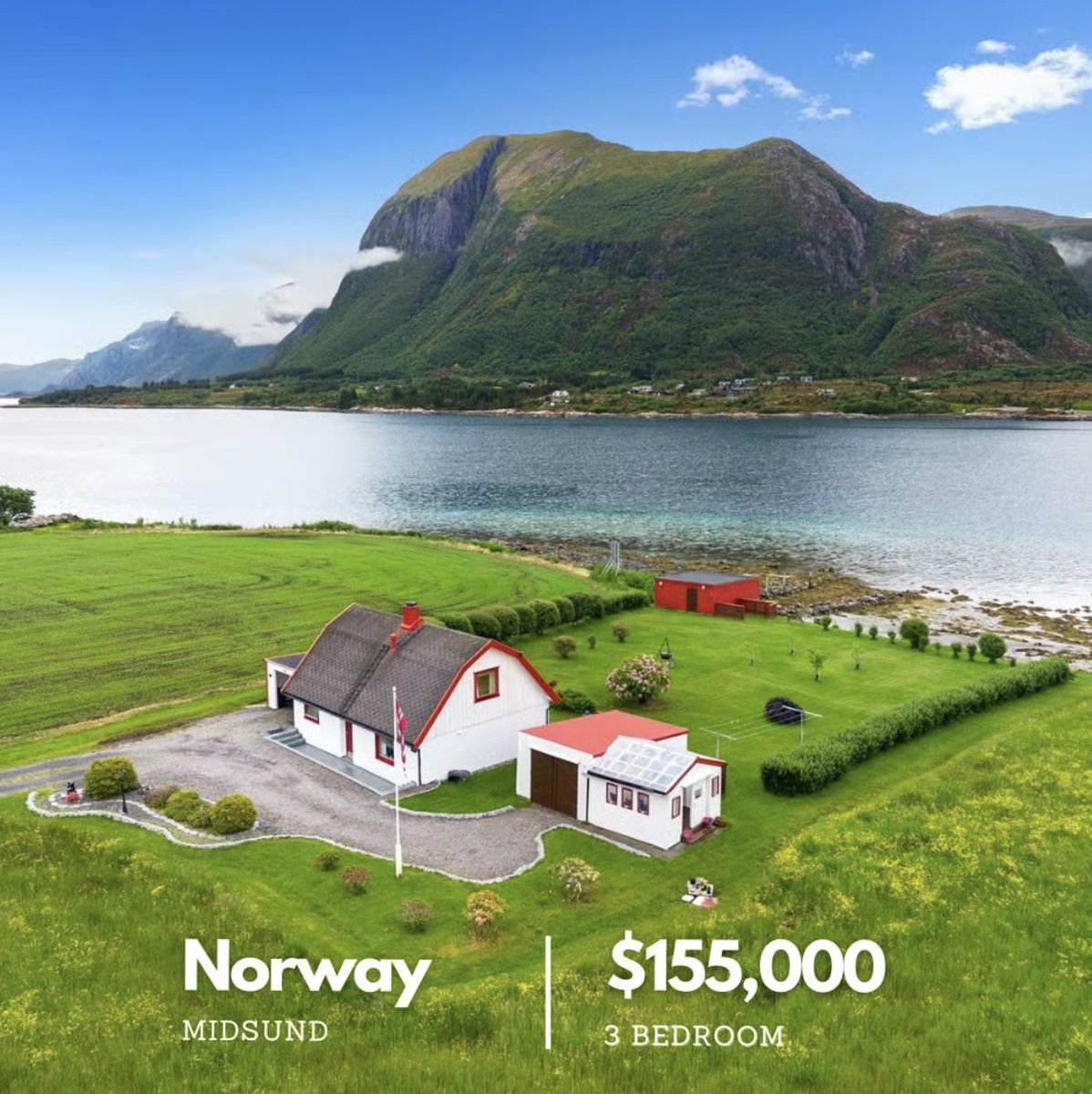 TimurNegru's tweet photo. Scandinavia also has very cool properties, like this one in Norway (now sold). And you won't need an AC. https://t.co/MDwo9xkf3x