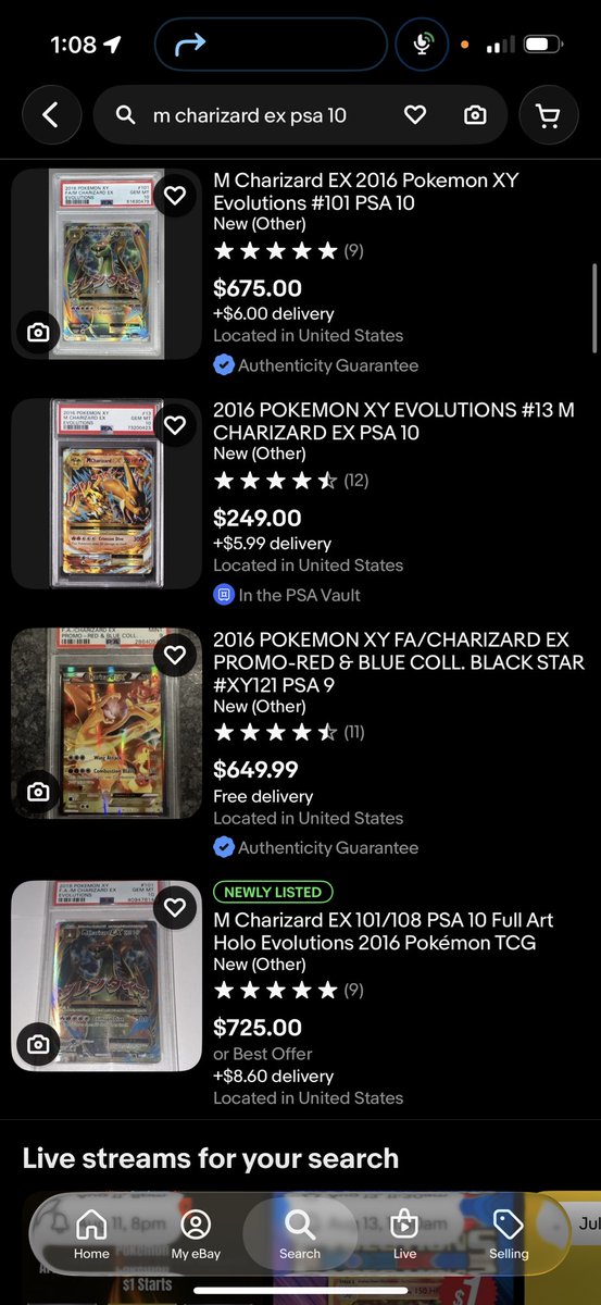 FlipFlip's tweet photo. Charizard XY ETBs are $900
The Chase Card in a PSA 10 is $600
The Raw Chase Card is $149

Don’t normally see these numbers. Unique to this set being incredibly weak. https://t.co/aVHvunSdQv