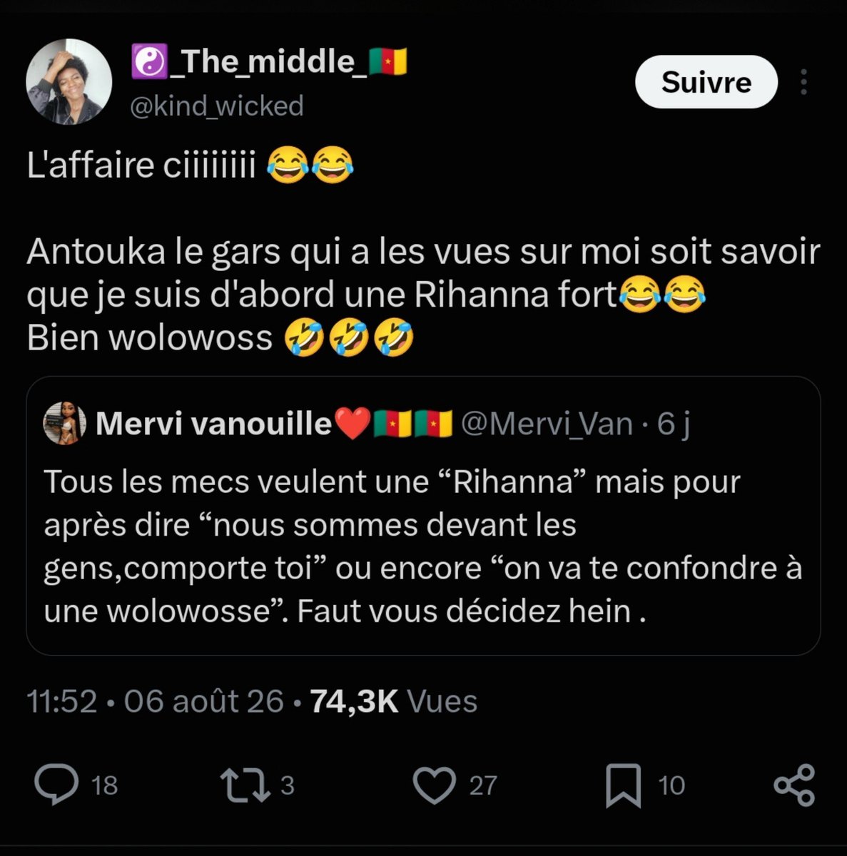 MaleAlpha000's tweet photo. Vertueux et wolowoss. https://t.co/wE6OizKWKa