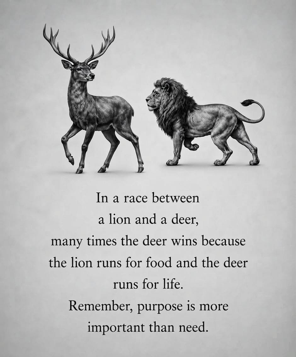 skyshark0's tweet photo. Top 1% ❤️

Remember purpose is more important than need.

Remember. https://t.co/s8h5EX18aT