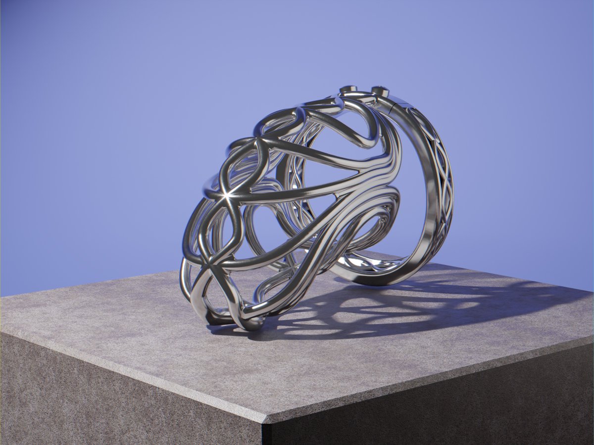 NSonChastity's tweet photo. It's coming together — Willowweave. Now I just need a source of security screws that won't cost me an insane amount. https://t.co/vjNas4RtHT