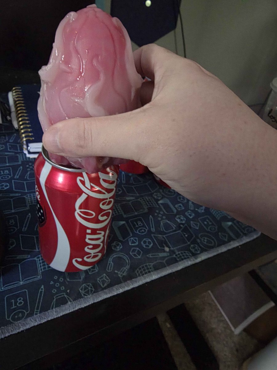 Hazelfaust_'s tweet photo. Love laying this bad boy. I always c/um so much for it. Its bigger around than a soda can, and almost as tall 🤤 https://t.co/l2dt2C5zYf