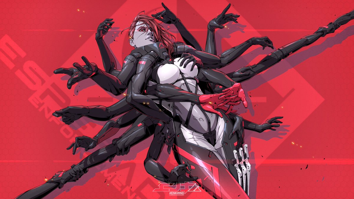 enkirnd's tweet photo. In 2020 I decided to redraw my Metal Gear Rising fanart from 2015, but I didn't manage to get back to it until 2026.

@platinumgames 
#MetalGearRising #Mistral #DrawItAgain https://t.co/zQLI1IuPlD