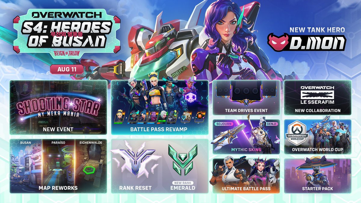 JoystickOW's tweet photo. 🎁 GIVEAWAY FOR SEASON 4 BATTLEPASS IN #Overwatch 🎁

JOIN THE #giveaway HERE:

1️⃣ FOLLOW: @JoystickOW 
2️⃣ LIKE + RETWEET
3️⃣ TAG A FRIEND

🔥 2X CHANCE TO WIN IF YOU FOLLOW: https://t.co/PTU2NIHNv2 

WINNER WILL BE DM’ED PRIZE IN 24 HOURS GOOD LUCK HAVE FUN https://t.co/9nwYPjgl27