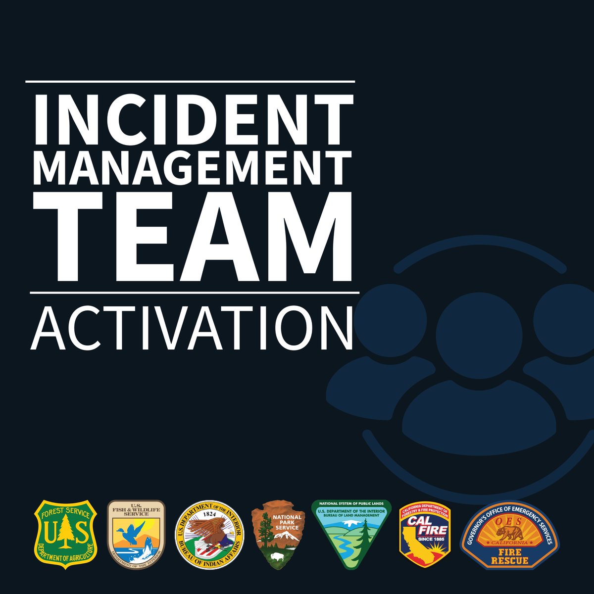 SoCalUSFS_Fire's tweet photo. California Interagency Incident Management Team 1 has mobilized to Northern California, assuming command of the #MP18Fire earlier this morning. This assignment comes shortly after the team returned home from their pervious activation in the Pacific Northwest. https://t.co/CLiHedCSEF