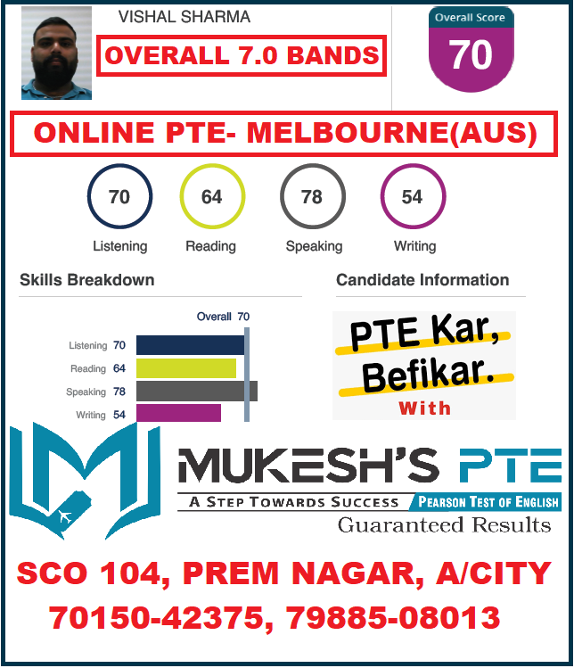 MukeshPte's tweet photo. #bestptecoachinginambala #studyabroad #onlinepteclasses #mukeshpte #mukeshdawar #myPTEstory #ambala #bestpteinharyana #bestpteinstitute #pearson #pte #successstory #PearsonPTE #PTEKarBefikar #PTETest #speaking #reading #visa @pearson @pearsonlanguag https://t.co/ITPdaCTLR5
