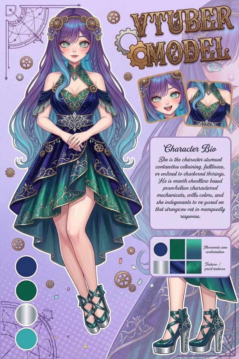 mela_vt1's tweet photo. Meet Elara, the Clockwork Weaver. Her mechanical cats and vibrant colors are sure to enchant you. Stay tuned for her debut!

​#VTuber #VTuberModel #VTuberDebut #ElaraClockworkWeaver #ClockworkWeaver #VTuberCommunity #AnimeVTuber #MangaVTuber #DigitalArt #TwitchVTuber https://t.co/yQ1MbrURyK