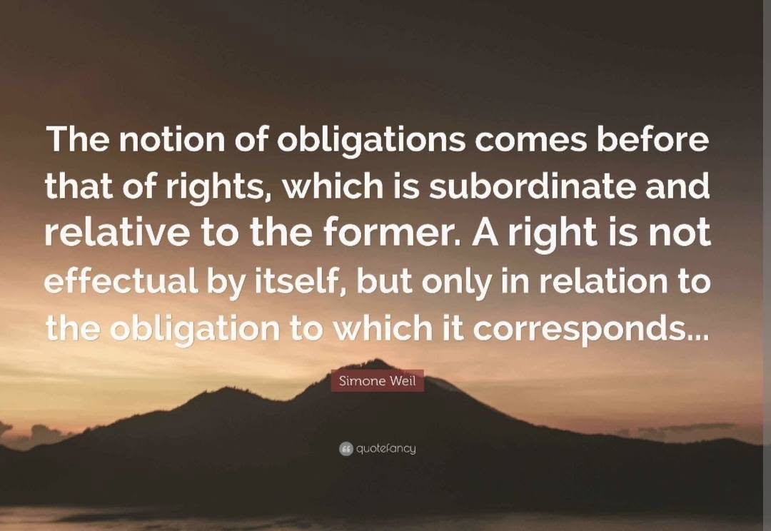 CyberGhost1997's tweet photo. Rights do not exist without moral responsibilities... https://t.co/arCh6Yh5L5