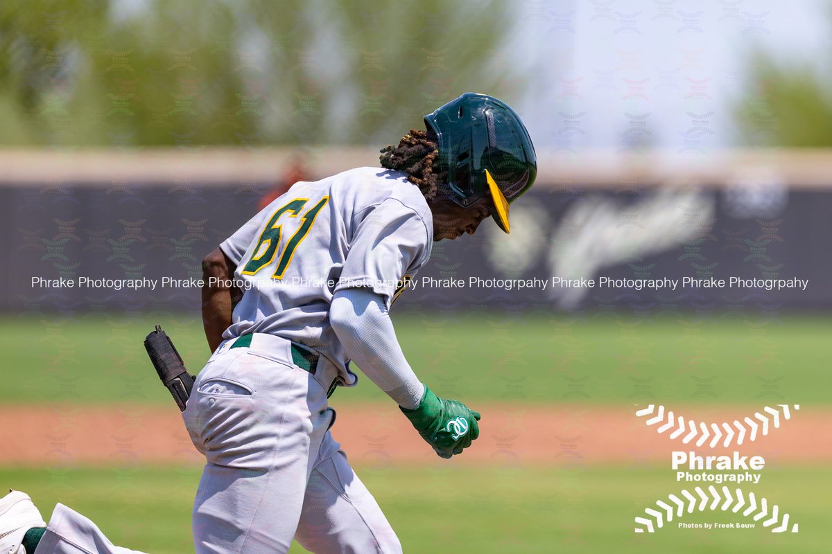 phrakephoto's tweet photo. KJ White Jr (61) 3B A's UDFA 2026 @thekjwhite @southernubsb #athletics #Atléticos #oaklandas #drumtogether #oaklandathletics #LosAtléticos #rootedinoakland #BabyAs @AthleticsFarm
#goas #greenandgold #thegreenandgold https://t.co/UnEPABqSO2