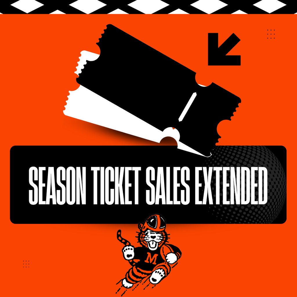 MassillonSchool's tweet photo. FOOTBALL SEASON TICKET SALES EXTENDED!🏈

Season ticket sales have been extended through Friday, August 14.

🎟️Visit the WHS Ticket Office to purchase your season tickets.

Ticket Office hours ➡️https://t.co/zeTqmPlqXU https://t.co/6S5D4FmFLM
