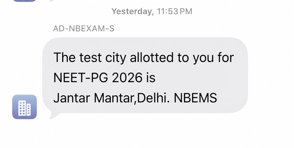 _notjhoothi's tweet photo. Lets compile all the interesting ones... Drop more in comments 🙂‍↕️
#NEETPG  #citychoice  #nbems https://t.co/5yuikU8dvg