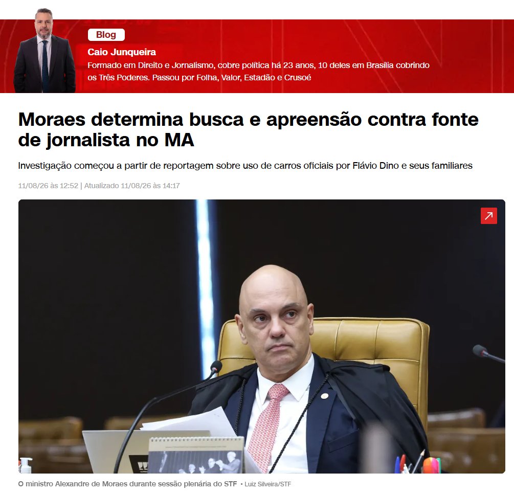 leandroruschel's tweet photo. Ainda bem que salvaram a "democracia" no Brasil.

Já pensou como seria viver numa ditadura, onde jornalista é preso, e suas fontes são perseguidas, por expor algum poderoso? https://t.co/Xl2lWfSaEb
