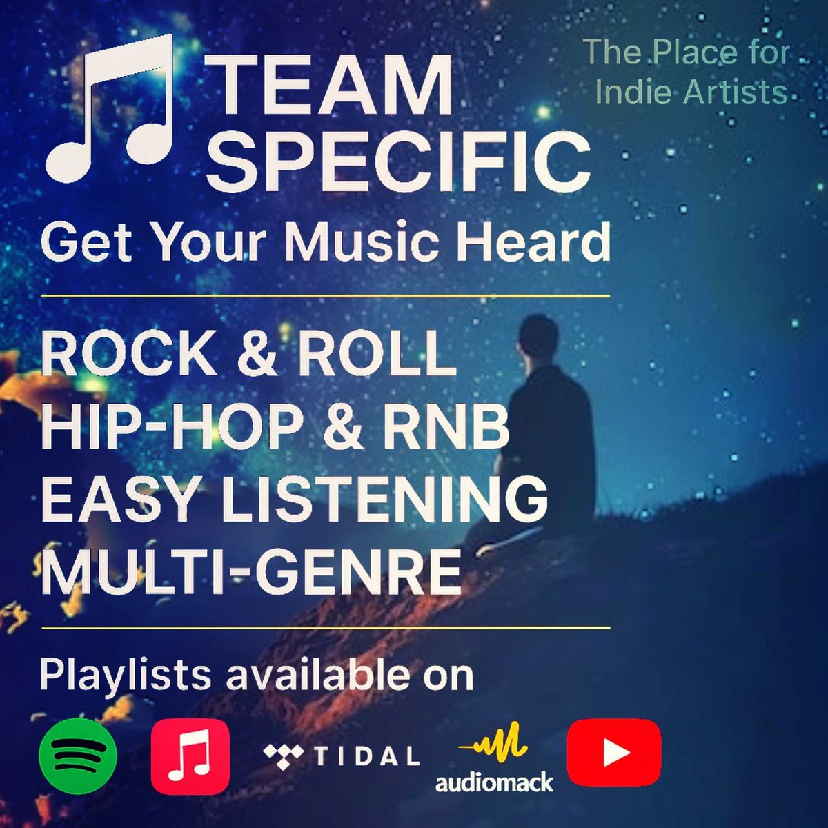 XingWaves's tweet photo. The free place to promote the wonderful music you create. Active playlists are available on
Spotify
Apple
Audiomack
Tidal
YouTube
To join today, follow and DM me 
@TeamSpecificCom https://t.co/njJfAoZ51h