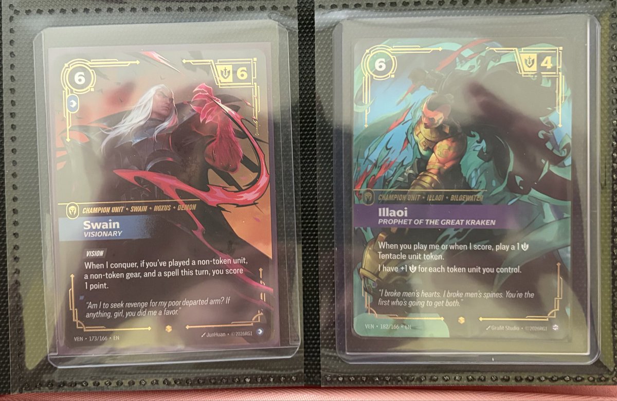 riftboundandy's tweet photo. wait these don’t match? do they? (pls give me matching ONs rito) https://t.co/YE1ozoAAwr