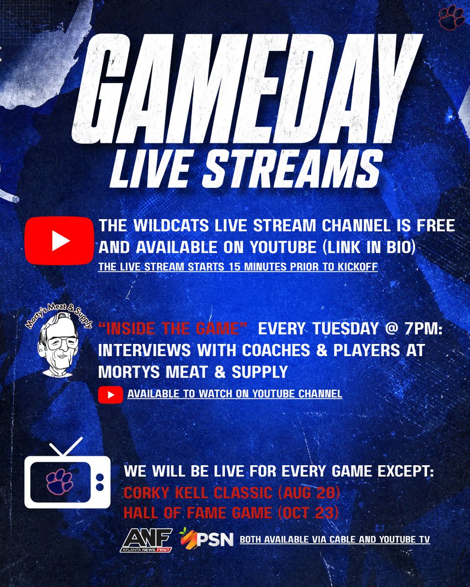 DunHSFootball's tweet photo. 📺📺 #dunwoodyfootball @CoachSchmitzDHS https://t.co/sAuDJ01b77