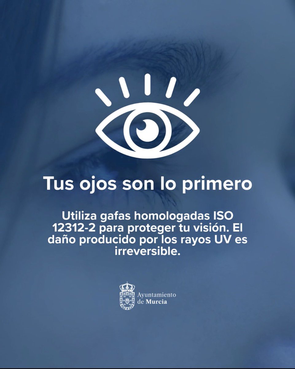 AytoMurcia's tweet photo. Este 12 de agosto, desde las 19:30h, disfruta del eclipse con seguridad👇🏻

👀 Usa gafas homologadas.

💧 Lleva agua y protégete del calor.

🚗 Evita desplazamientos innecesarios.

🌳 Cuida el entorno y respeta los espacios naturales. https://t.co/4OVPNznlOR