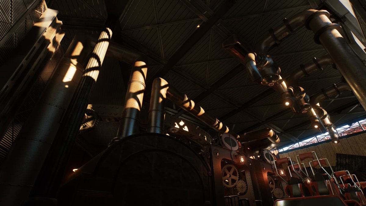 JoshhhExplores's tweet photo. How much detail is too much detail in #planetcoaster2 #planco #planco2 🤷 https://t.co/JfLtnM7Tm3