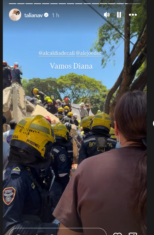 PaulinaSofiaTOV's tweet photo. La Primera Dama de Cali, no ha parado. Coordinando ayudas, apoyando a las familias, en oración, ahí en el lugar. Una reina, Taliana. https://t.co/CvRF01wZpN