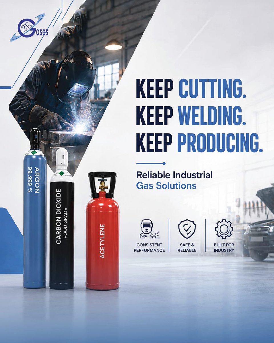 DoubleEnergyGas's tweet photo. Fast delivery across 
Dubai &amp; Sharjah
📞 Contact us today for a quote and keep your operations running.
📞 Call: +971 55 509 0569
#IndustrialGases #Welding #Workshops #Garages #Fabrication #MetalWorks #Manufacturing #Dubai #Sharjah #DoubleEnergyGases https://t.co/DNg6xOJuIw