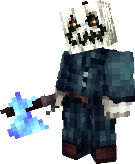 ankqui's tweet photo. ( Collab model with @miniAnimations2 )
OUR WHITE PUMPKIN TAKE! #mcsm 
- "Enjoying the party? Ha-ha-ha!"
Pumpkin Texture by @miniAnimations2 
Body &amp; Axe by me!
#whitepumpkin #blockbench https://t.co/SQE5Y7hUS6