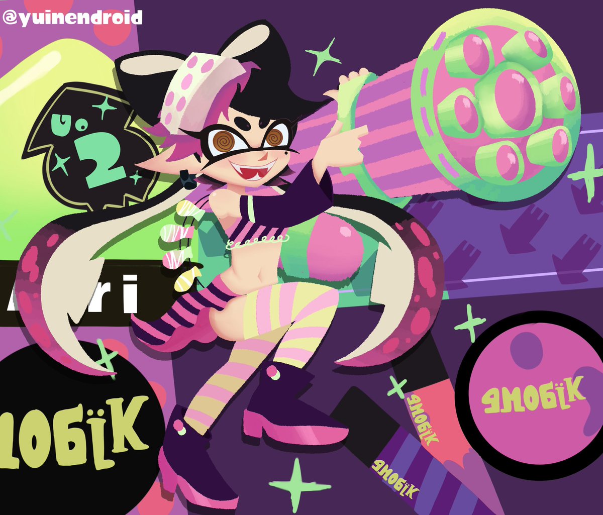 yuinendroid's tweet photo. NOW vs 2024 !! redraw https://t.co/6LyujN1G2h