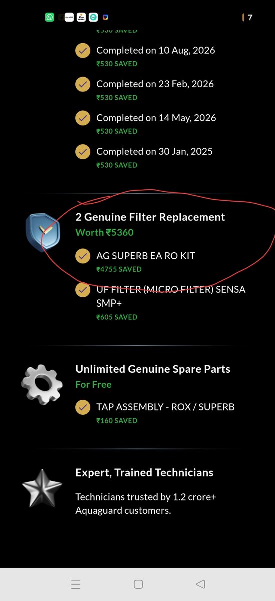 akdet's tweet photo. @EurekaforbesIN AMC active till Sep 3, 2026, but this year’s RO Kit replacement is still pending. After 48+ hrs, your engineer gave a rude reply instead of resolving it. Please fix this immediately. Unacceptable service. https://t.co/vqb5C7eXsS