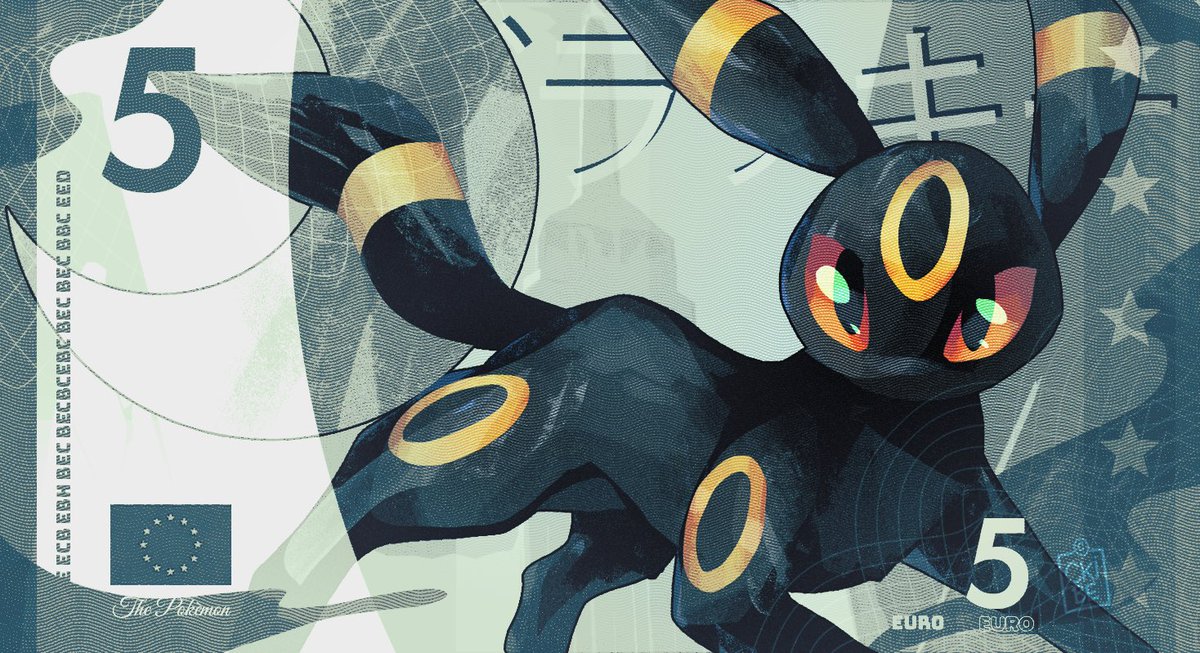 C_Kibe's tweet photo. So...about the proposals for the new European banknotes...
Here's mine

#euro #bce #banknotes #pokemonartㅤㅤ https://t.co/A09fu9D4Dw