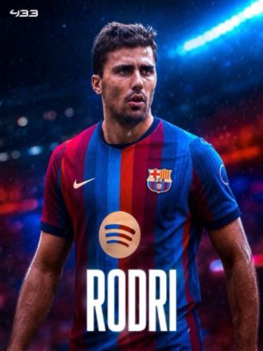 MasFCB_'s tweet photo. 🔥TEMA RODRI🔥

👉Rodri ya está en el grupo de WhatsApp del vestuario culé. 🔵🔴

👉Según esta información Rodri tendría que estar cerca de ser oficial. 📝

(Vía @Juanjesuscsap)

#Rodri #FcBarcelona #Barça #Mercadodefichajes https://t.co/t9uW4Ytwrb