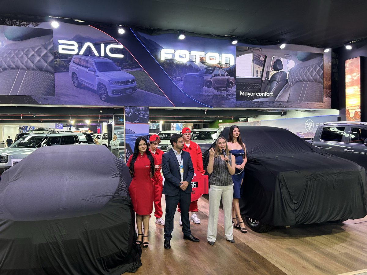 fbejarano01's tweet photo. Autoshow 2026 la vitrina más importante del país del sector automotriz, 11 al 16 de Agosto en el Centro de Convenciones de Guayaquil… #foton #ambacar #jac #expoplaza https://t.co/rbtA5C10uA