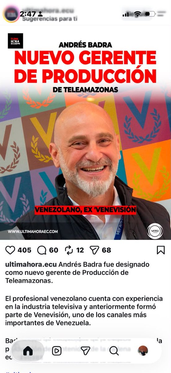 carmeLaLongo's tweet photo. les dije, no? Así que ahórrense los desmentidos, hasta el viernes está en VV en la etapa de transición que comienza a partir de la segunda quincena de septiembre, chao! https://t.co/95j95Y67wd