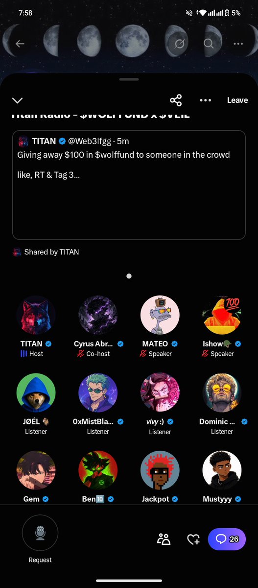 olaj0e1's tweet photo. @Web3lfgg @Rreplyguy @AtoMie001 @mave10us 

AT7ZVBTUIXEMWBSS8VAKRZ5TKXERVYV8SA37KCQYA1UQ 

Thank you https://t.co/27aRsfG376