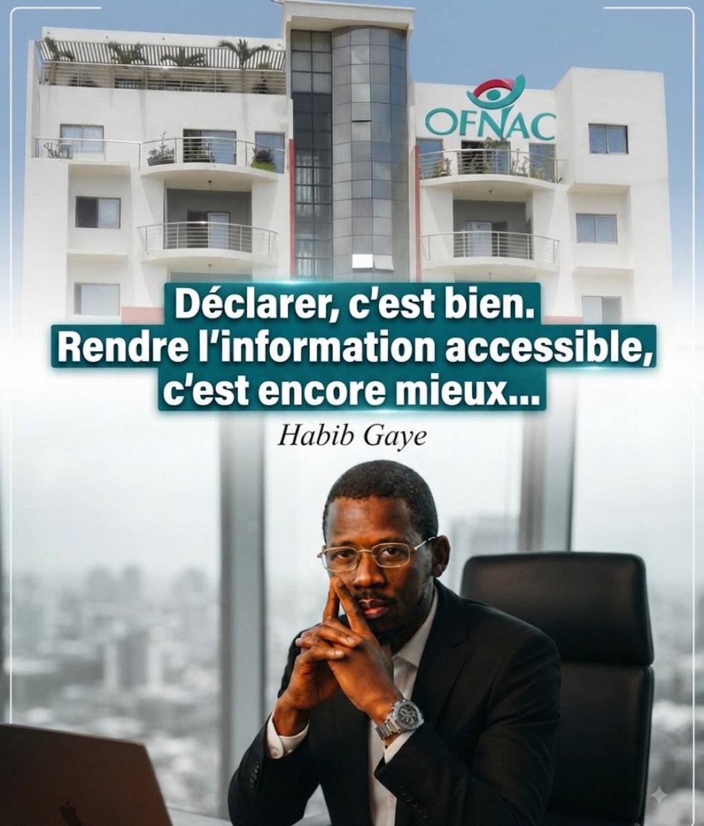 Mohamed23580372's tweet photo. Nous encourageons et soutenons toute démarche patriotique au service de la nation.
Parce que la transparence commence par l’accès à l’information, chaque citoyen doit pouvoir comprendre, s’informer et participer à la construction d’une gouvernance plus intègre.
#OFNAC https://t.co/u4JKLQSkgq