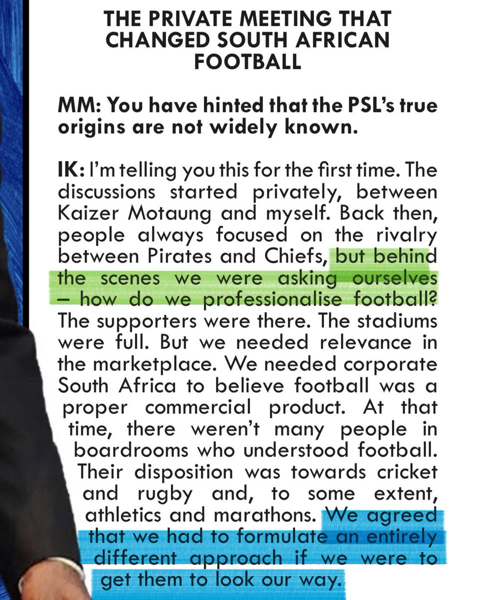 Sgadi28's tweet photo. Dr Kaizer Motaung and Dr Irvin Khoza deserve much more respect than they get from those who aren’t Chiefs and Pirates supporters. 

Article: @iDiskiTimes https://t.co/b3B4pKsPVK