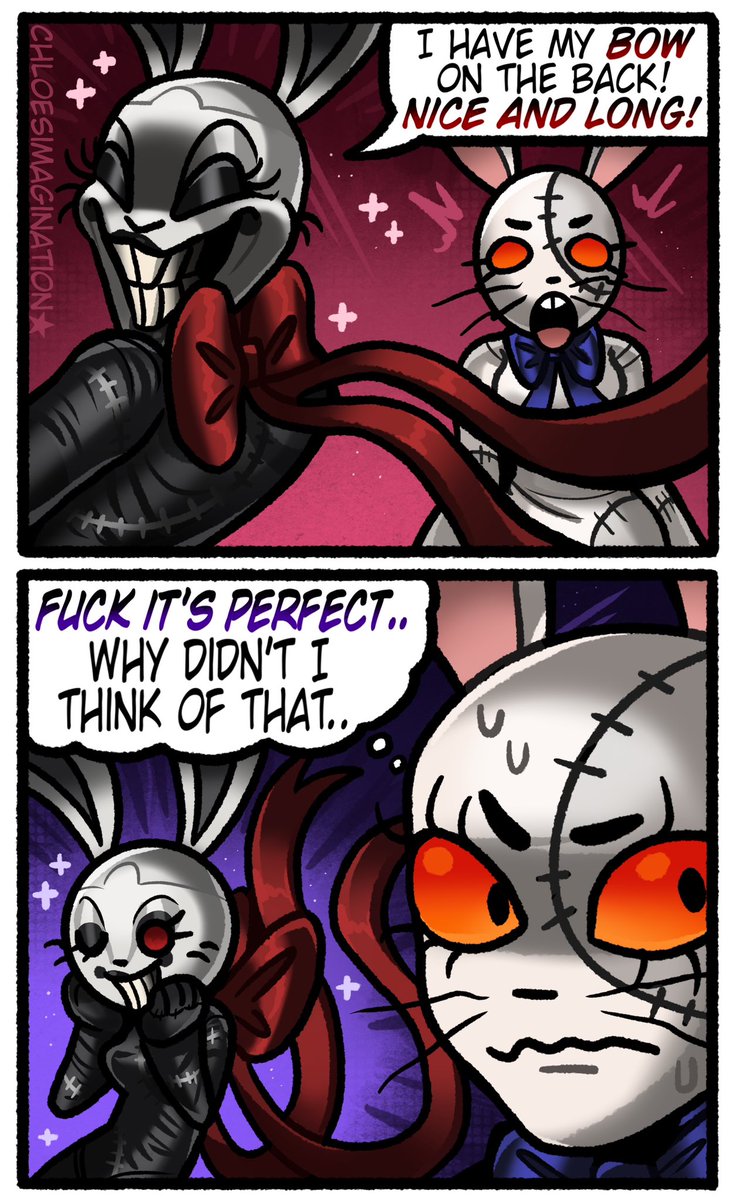 ChloeImagine's tweet photo. New Vanny is an improvement in every way in FNAF,, https://t.co/cqC5NOOP7u