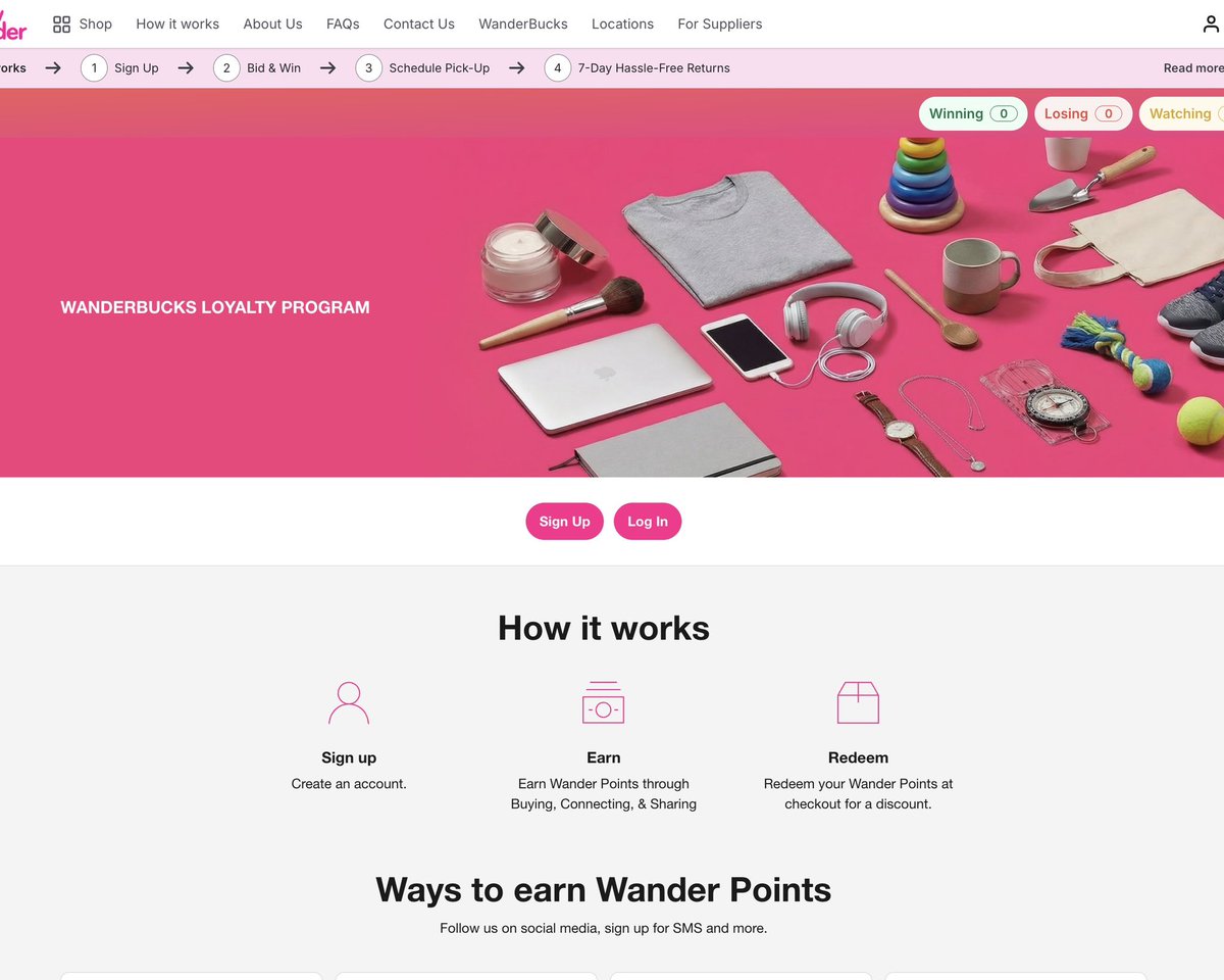 bubblehouse's tweet photo. BuyWander has launched its loyalty system on Bubblehouse, integrated into a fully custom tech stack. Customers earn points across a wide range of actions, and advanced social media tracking rewards engagement wherever they post. A loyalty system, not a loyalty app. https://t.co/0aRsi0mUpq