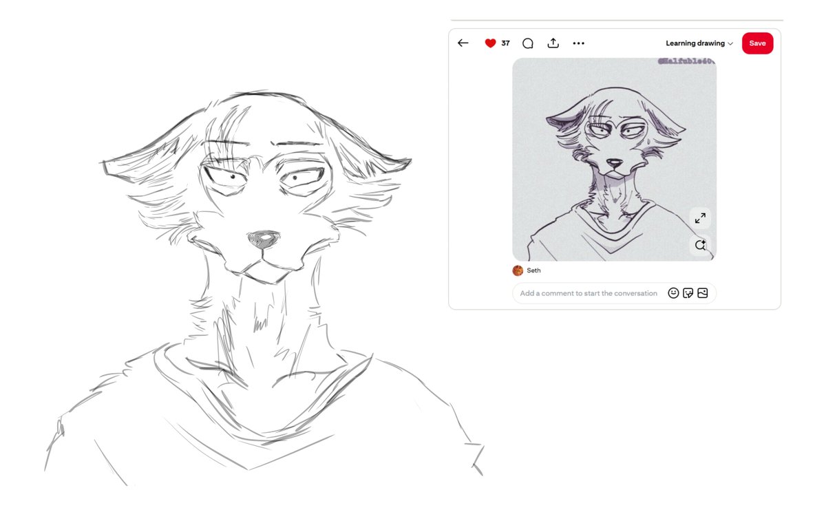 Geow_12's tweet photo. Legoshiii
#furry #furryart #beastars #legoshi https://t.co/6ANUPiRrSb