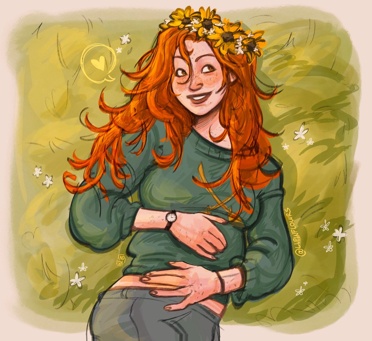 lupinflowrs's tweet photo. it's ginny day<33 i love ginny day https://t.co/4AWZXw0YCF