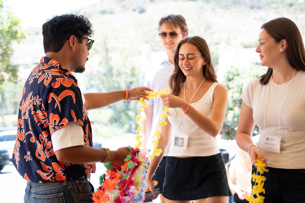 PeppLaw's tweet photo. Launch Week is underway at Pepperdine Caruso Law! We welcomed the Class of 2029 with mentors, faculty, alumni, and Judge Andre Birotte Jr. (JD ’91), followed by a barbecue at Alumni Park. https://t.co/R8AATiDjfc